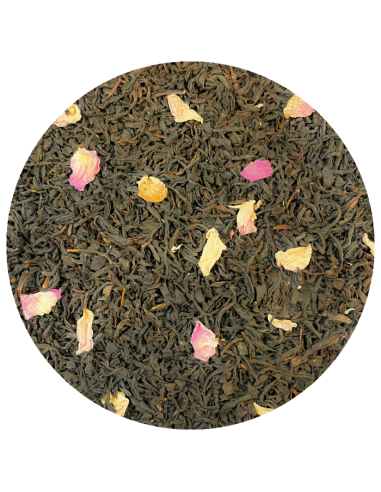 Thé noir à la rose bio