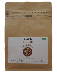 Café Pérou bio - Moulu