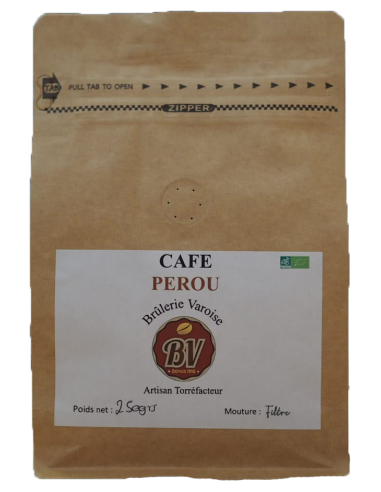 Café Pérou bio - Moulu