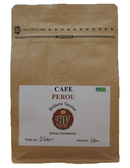 Café Pérou bio - Moulu