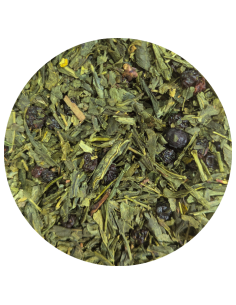 Sencha à la myrtille