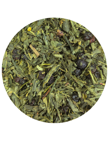 Sencha à la myrtille